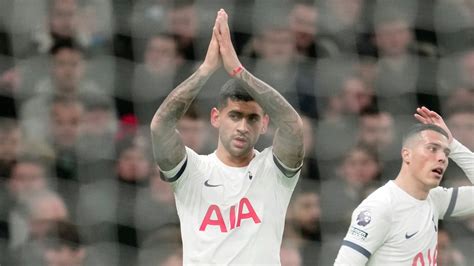 Injury blow for Tottenham as defender Cristian Romero ruled out for four or five weeks